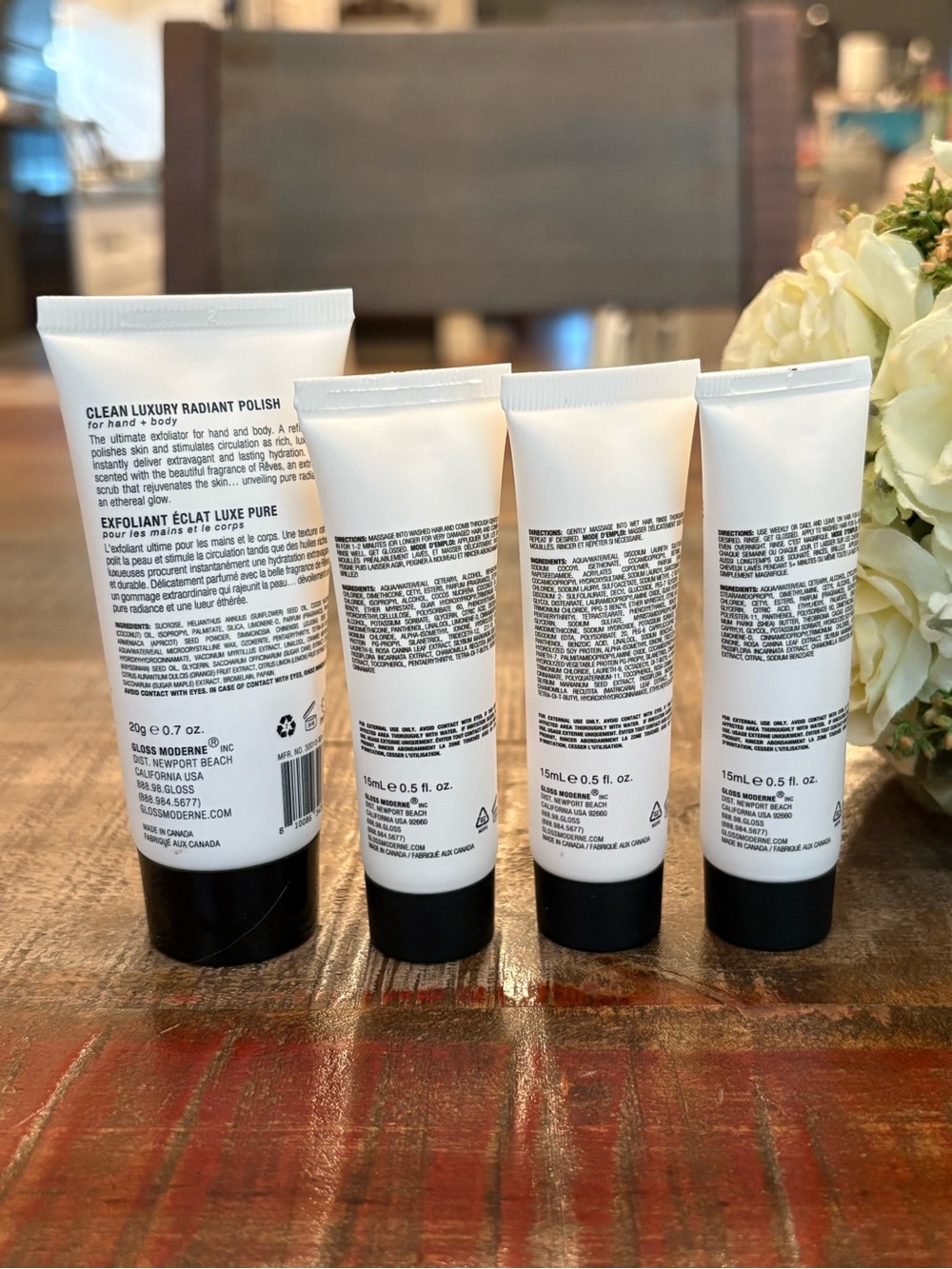 New GLOSS MODERNE Clean Luxury RADIANT POLISH, SHAMPOO, CONDITIONER & MASQUE! - Picture 2 of 4